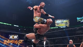 Trent Beretta Takes On Jay Lethal In A Hard Hitting Match-Up 101323 Aew Rampage