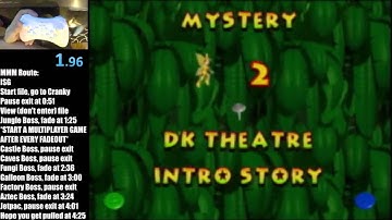 Introduction + Main Menu Mode - Donkey Kong 64 No Levels Early Speedrun Tutorial (Part 1 of 11)
