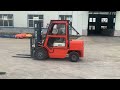Runtx 3 ton diesel forklift with all close cabin