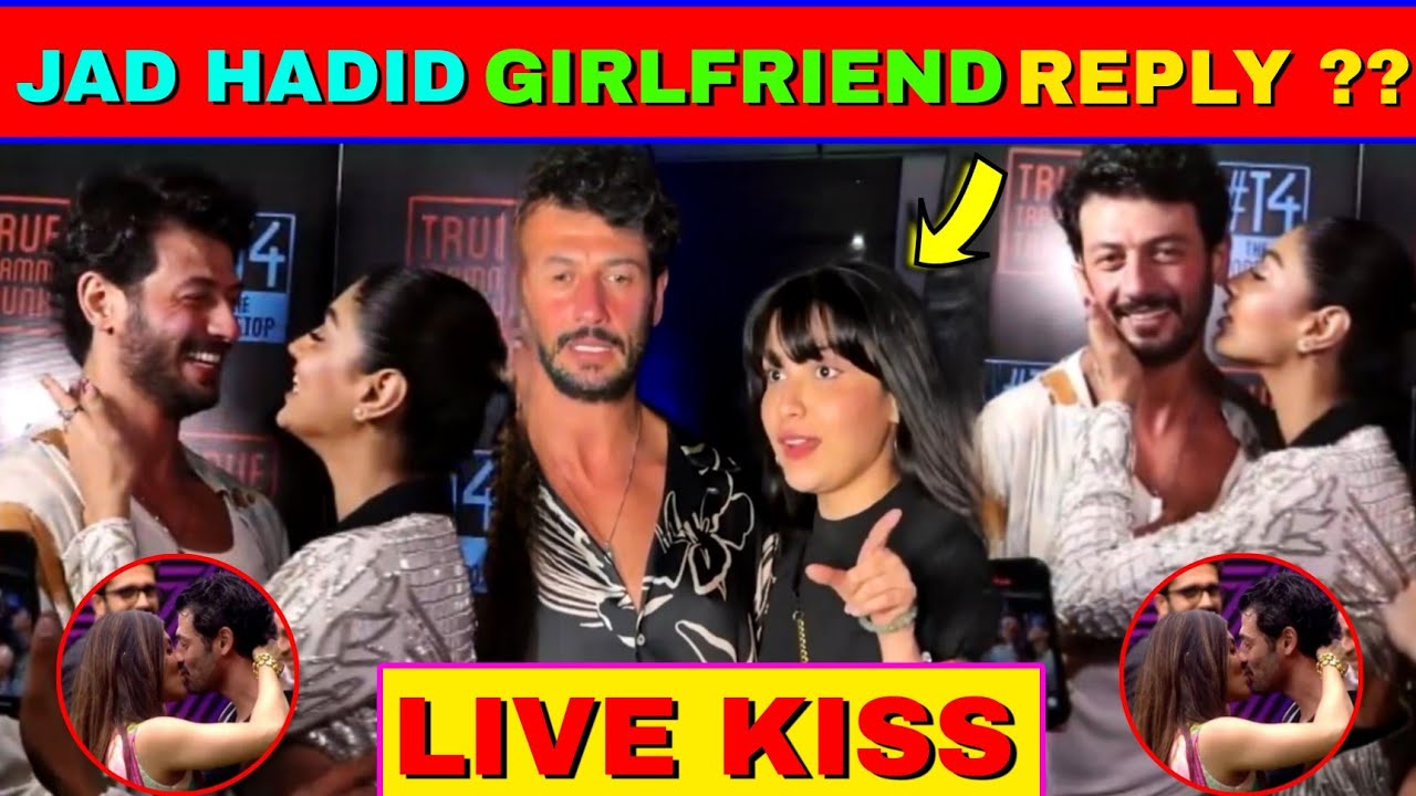 Jad Hadid Girlfriend Angry Reply To Aakanksha Puri👿 | LIVE KISS😲 | Jad Hadid & Aakanksha Interview