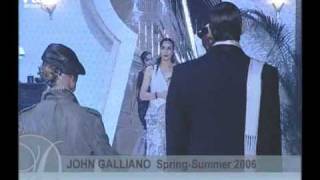 JOHN GALLIANO SPRING SUMMER 2006 HD PART 1