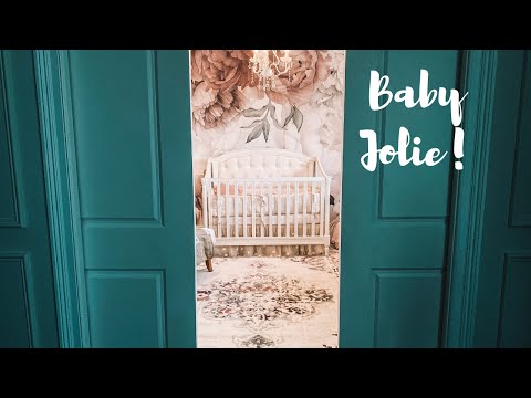 Tour pelo quarto da Baby Jolie. Quarto de princesa!