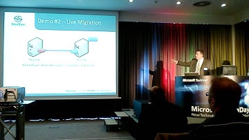 Part 3: Hyper-V Disaster Recovery Presentation at Microsoft TechDays Germany