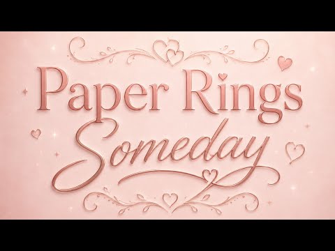 Notandrrew | PAPER RINGS SOMEDAY 💍