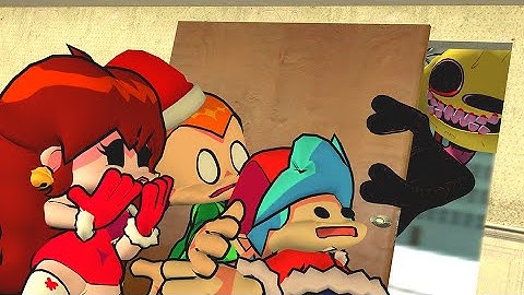 Friday night funkin: Lemon Demon Christmas surprise (gmod fnf animation)