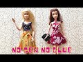 Fast and easy doll dresses 💃 | No Sew No Glue Barbie clothes tutorial 👗