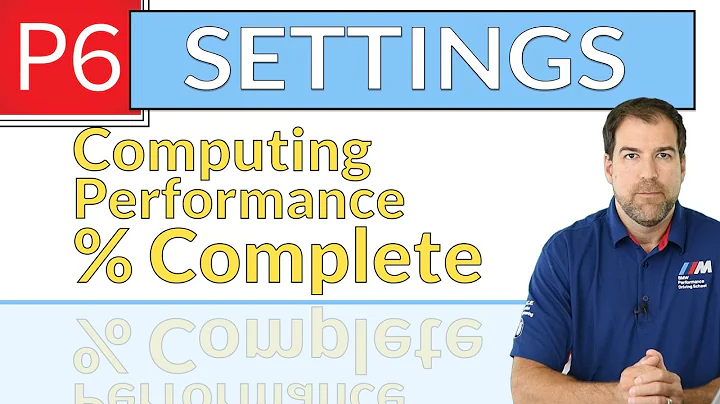 Technique for Computing Performance % Complete