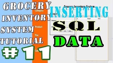 Java Netbeans Inventory System (POS) 11 TAGALOG Tutorial