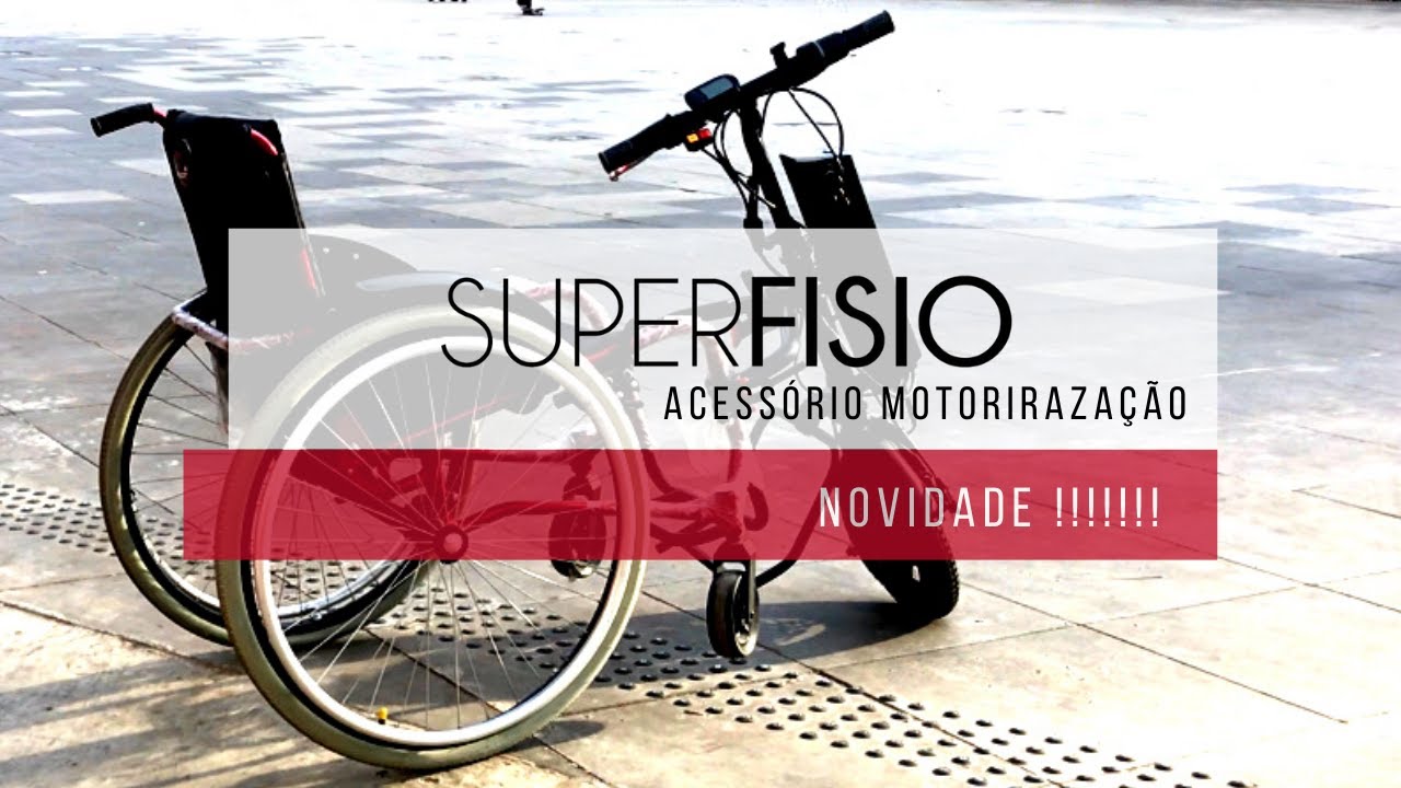 Kit Elétrico para Cadeira De Rodas Manuais | SUPERFISIO