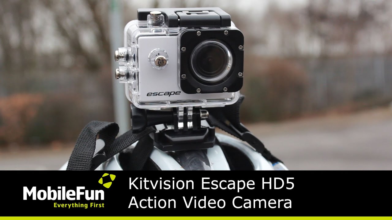 Immerse 360 Action Camera Escape HD5W & SplashKitvision 4KW Navitech 60-in-1 Action Camera Accessories Combo Kit with EVA Case Compatible with The Kitvision Escape HD5