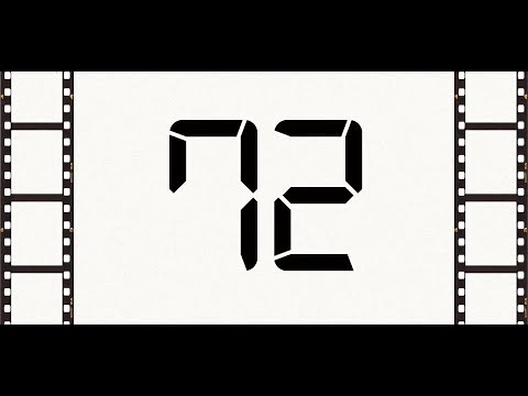 Countdown from 72 to 0 (Retro)