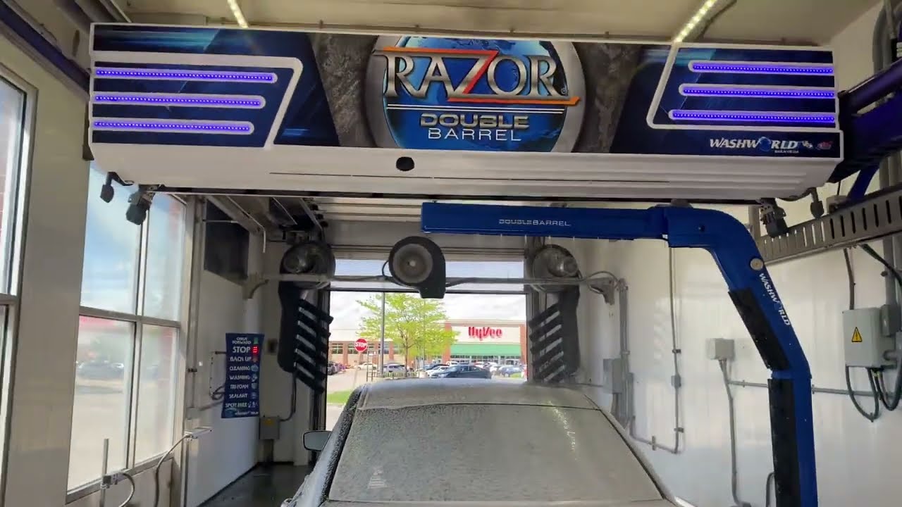 Washworld Razor Double Barrel Touchless Car Wash YouTube