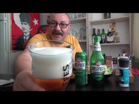 BELFAST Premium Irish Lager Bira İncelemesi ve Testi....