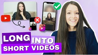How to Edit YouTube Videos into Tik Toks & Instagram Reels with Captions & Full Portrait Effect