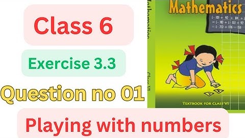 class 6 math ex 3.3 questions no 01 .#mathematics @growwithprity