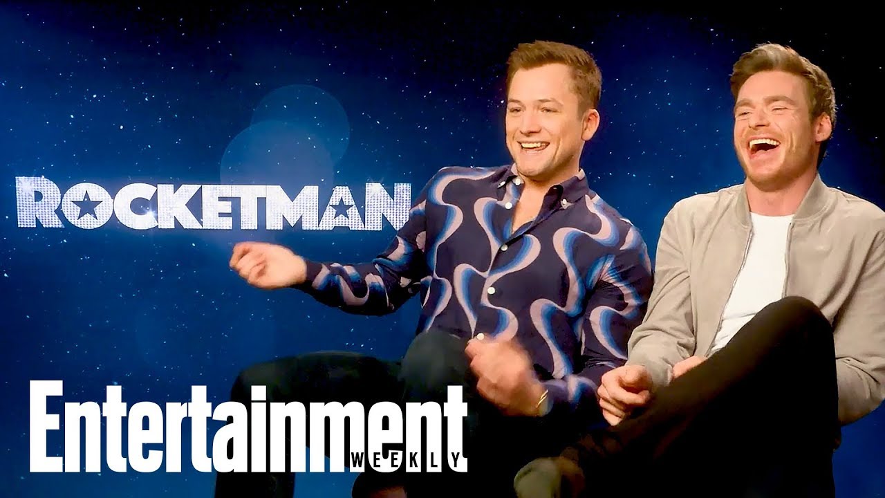 Taron Egerton & BFF Richard Madden On 'Rocketman', First Meeting & More 
