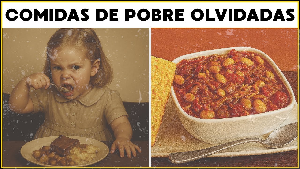 45 Comidas de POBRE que Ya NADIE Cocina