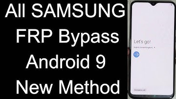All SAMSUNG FRP Bypass 2020 Android 9/All SAMSUNG Galaxy Google Account Lock Bypass 2020 New Method