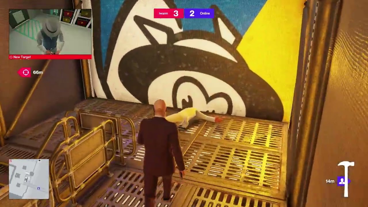 STARTING LOUD 🍟 HITMAN WoA » GHOST MODE « MIAMI