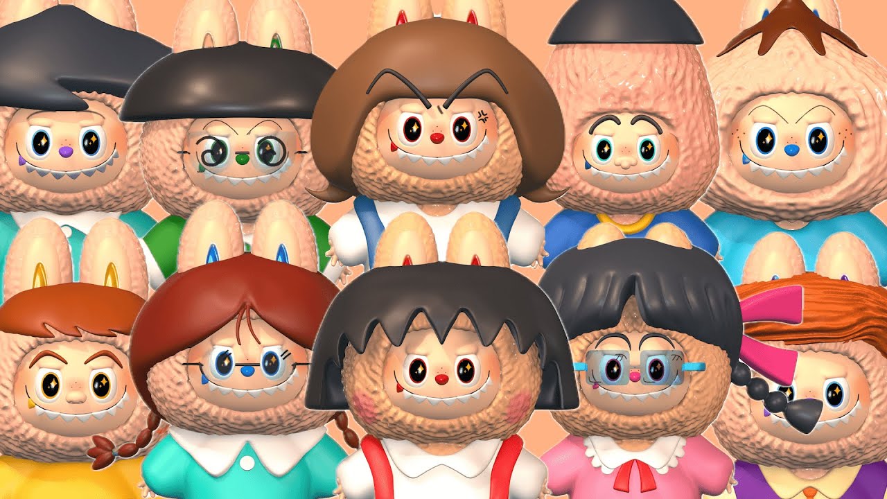 ZIMOMO✖️ちびまる子ちゃんほぼ全員作ってみたらクラスメイトになり