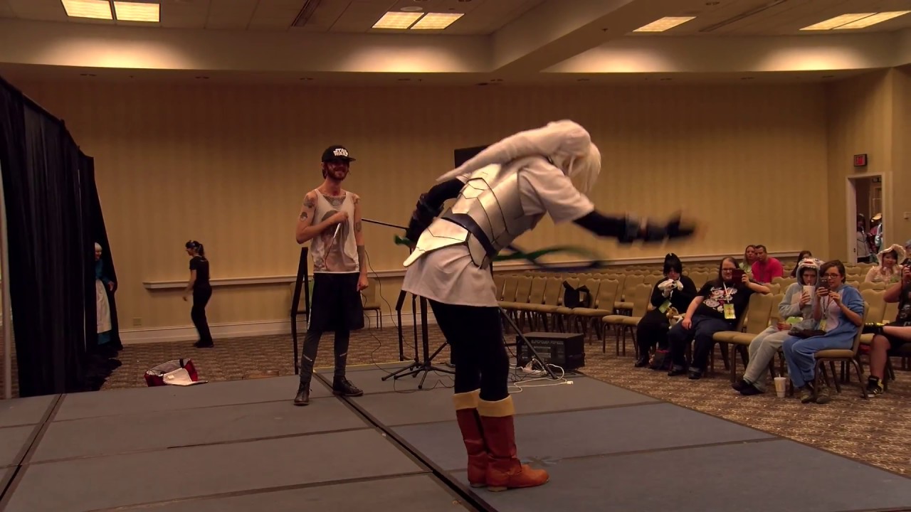 4k Anime Festival Of Wichita 2017 Adonis Cosplay Zelda Skit Youtube