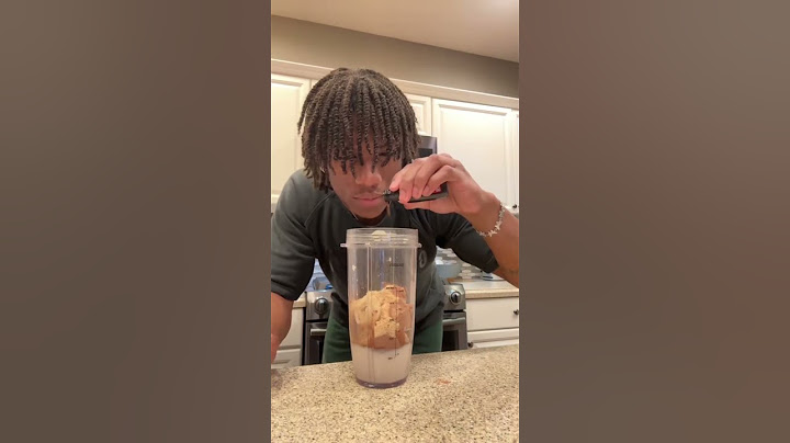 Average late night smoothie 🍨