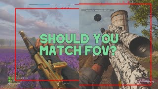 Should You Match FOV Between Games