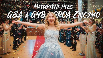 Maturitní ples G8A a G4B GPOA Znojmo 2024 | Aftermovie