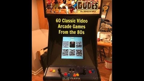 Video Arcade Cabinet - Multi-Game Conversion