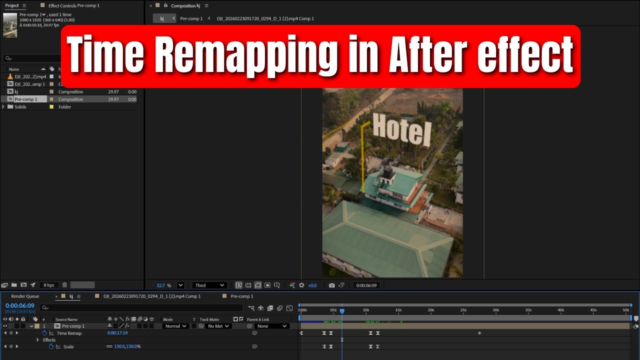 Simple Time remapping tutorial in After effect | Smooth speed ramp ...