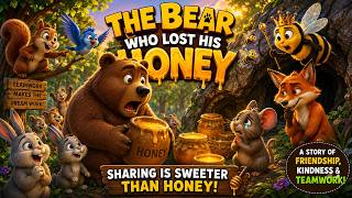 🐻🍯 The Bear Who Lost His Honey | A Heartwarming Story About Kindness & Sharing ❤️