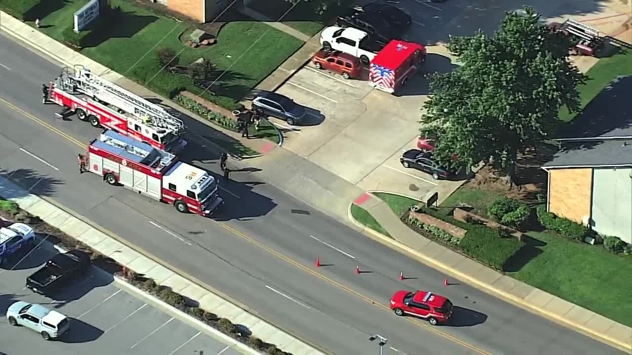 Firefighters rescue person from manhole in northwest OKC - YouTube