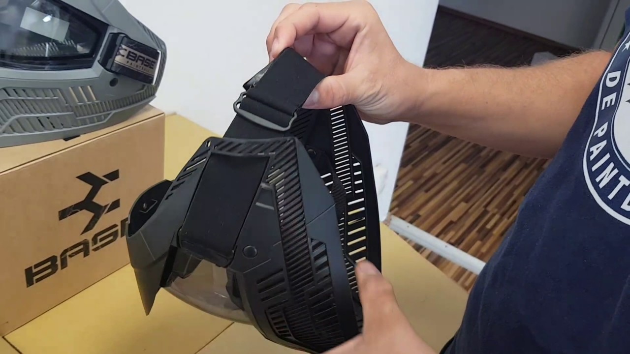 Base Paintball Goggle Strap Adjustment - Fits Kids Well