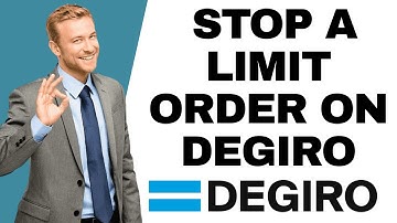 How to stop a limit order on DEGIRO-2025 (Cancel or Edit DEGIRO Limit Order Easily) l DoubleZ