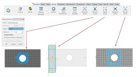 FEA Display Group Postprocessing 3DEXPERIENCE R2022x