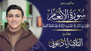 تلاوة قصيرة من سورة الأنعام || إياد عوني