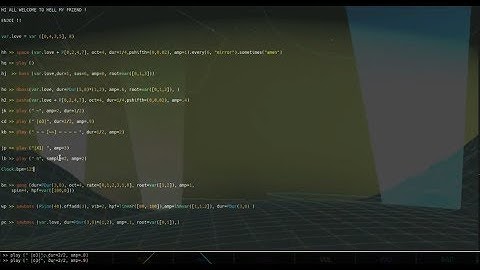 sometimes remove | Livecoding | Python | FoxDot