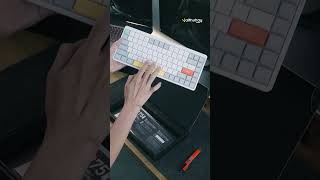 Unboxing Nuphy Air75 V2 - Iconic White version. Hot low-profile keyboard in 2023