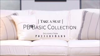 Take A Seat | PB Basic Slipcovered Sofa