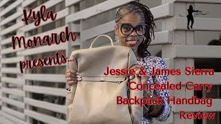 Jessie & James Sierra Concealed Carry Backpack Purse Review