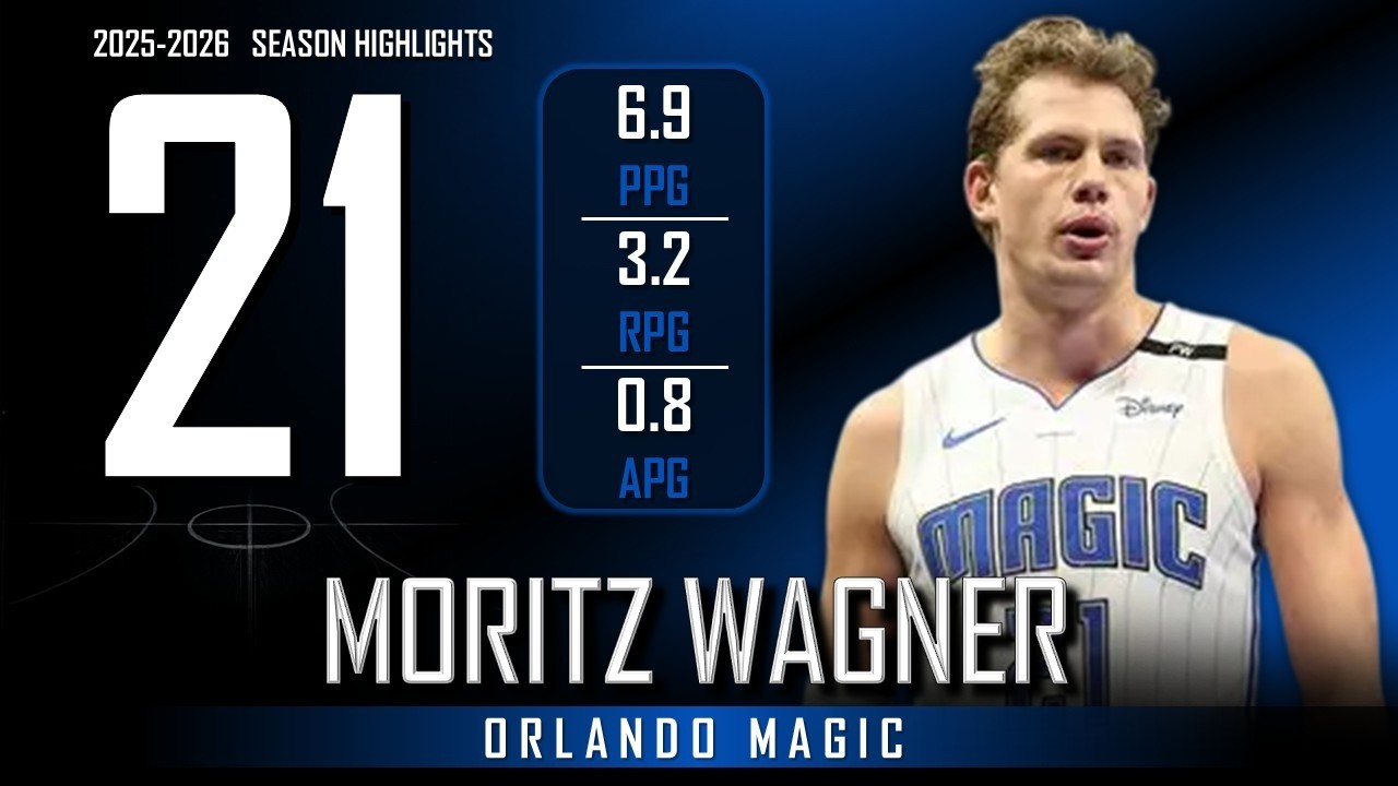Moritz Wagner || 2025-2026 Orlando Magic Highlights