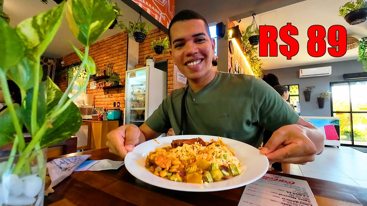 Self-service de 89 REAIS em João Pessoa | Vale a pena?