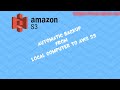 Automating Backup from Local Machine to AWS S3