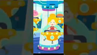 Baby panda town my world amusement park enjoyment #shorts #gaminghisba screenshot 4