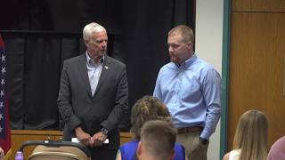 Officer Kyle Newman honored after line-of-duty shooting