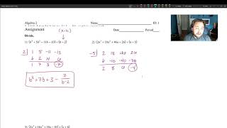 A2 Synthetic Division