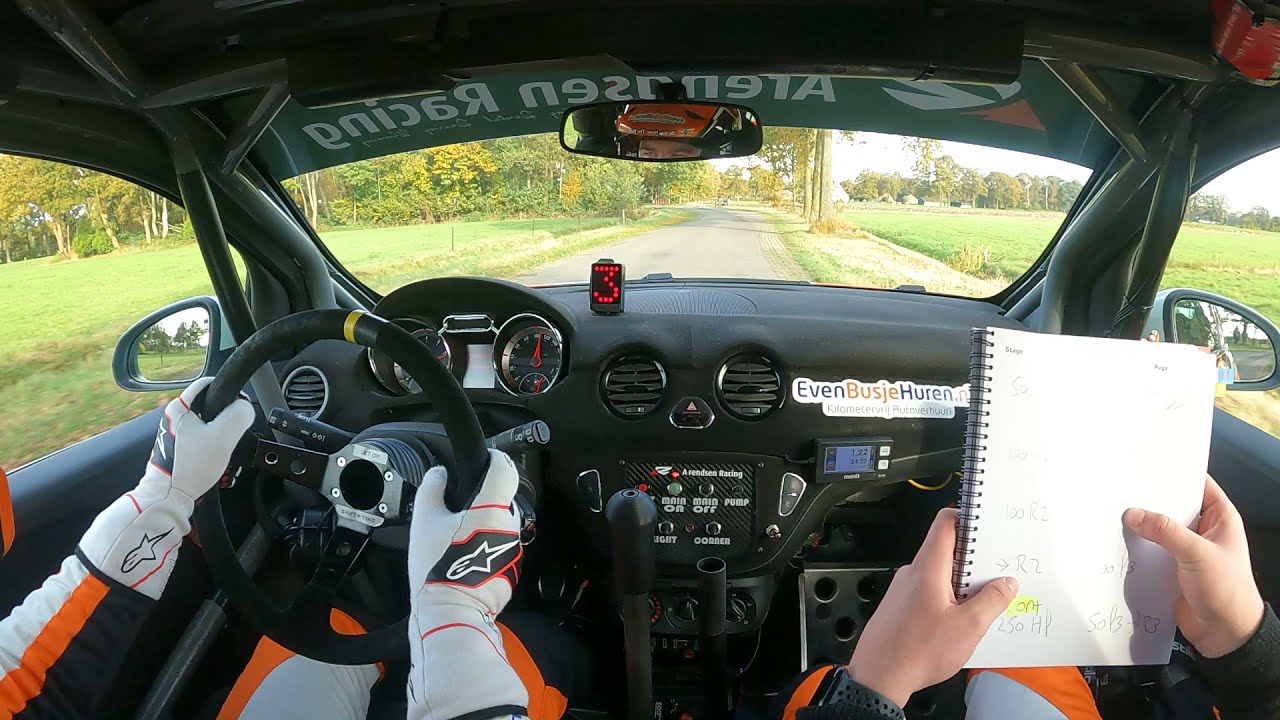 Onboard Cam - Twente Rally  2021 Stepelo KP 2 + CRASH - Paul Souman