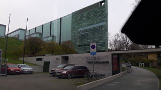 Driving to KUMU in Tallinn