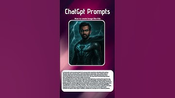 How to Create Viral AI Art Using ChatGPT Prompts | Cinematic Burning Portrait Tutorial 🔥