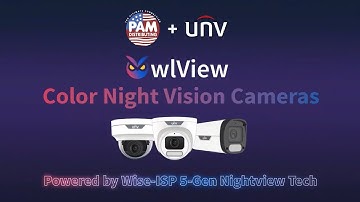 PAM Distributing: Uniview OwlView Series Color Night Vision Cameras